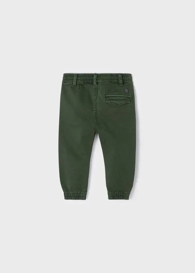 Baby Boys Twill Joggers - Hiedra | Mayoral | Mayoral | Jenni Kidz