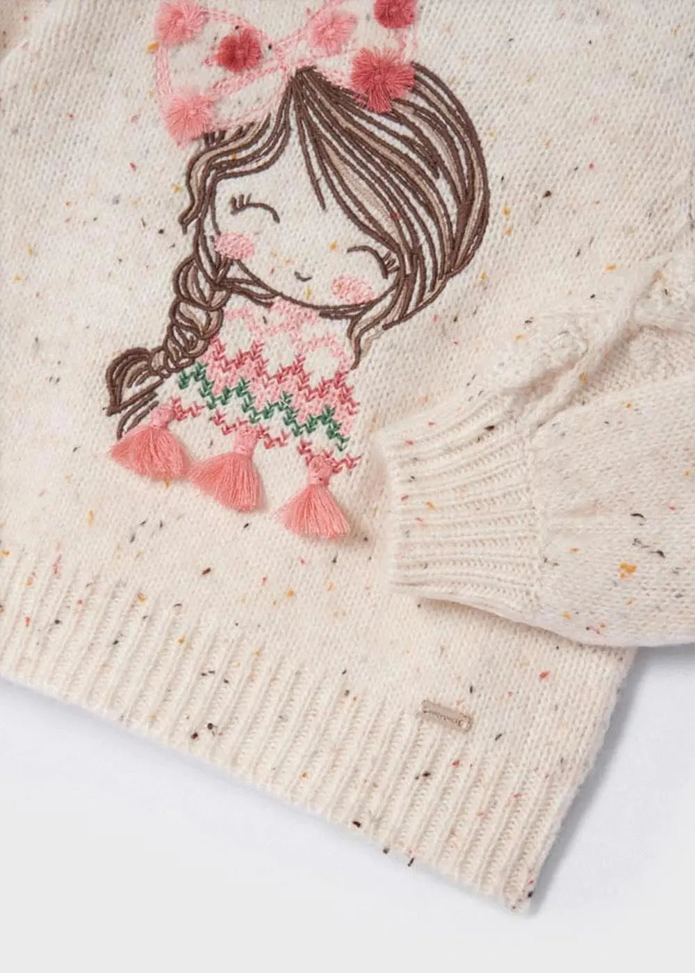 Baby Girls Cream Wool Blend Sweater | Mayoral | Mayoral | Jenni Kidz