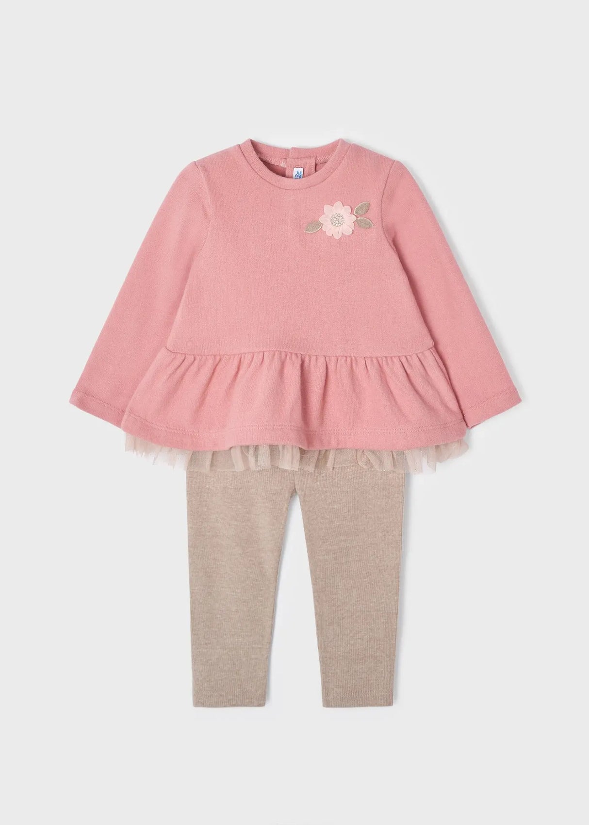 Baby Girls Knit Leggings & Top Set | Mayoral | Mayoral | Jenni Kidz