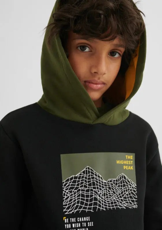 Boys Contrast Pullover Sweater | Mayoral | Mayoral | Jenni Kidz