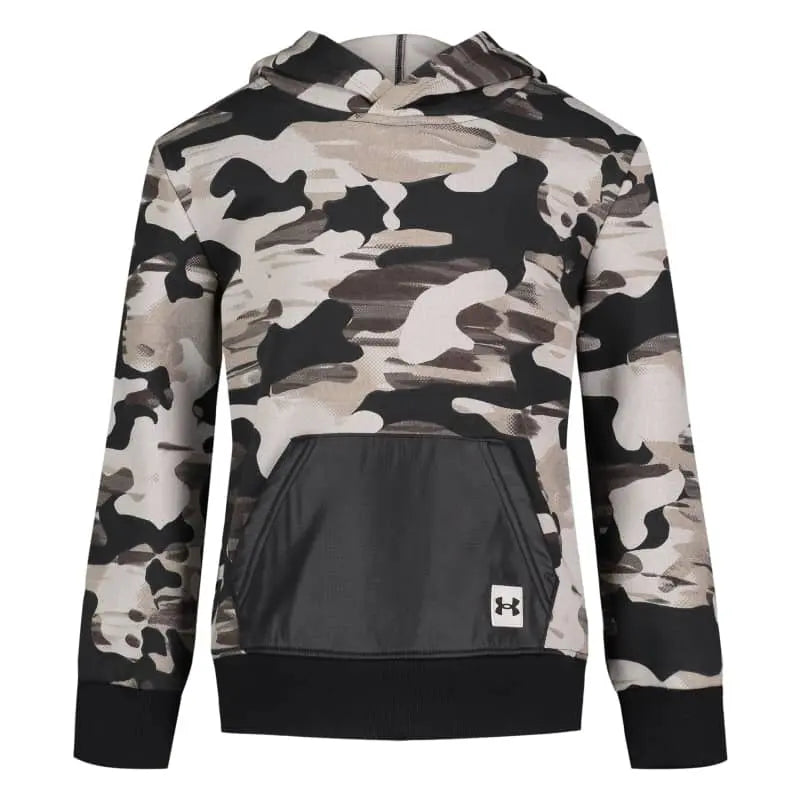 Boys' Black Iridescent Camo Hoodie | Under Armour | Under Armour | Jenni Kidz