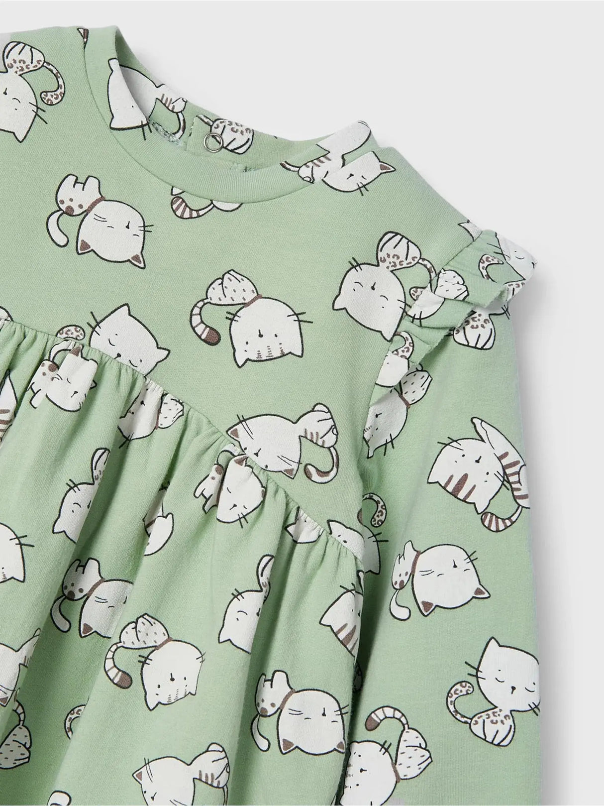 Cat Patterned Baby Girls Dress | Mayoral | Mayoral | Jenni Kidz