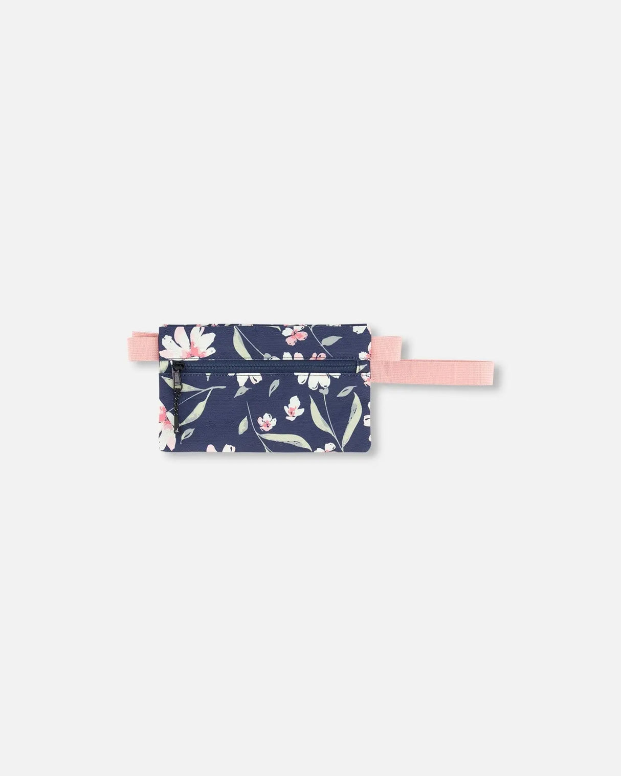 Double Pencil Case Navy Flower Print | Deux par Deux | Jenni Kidz