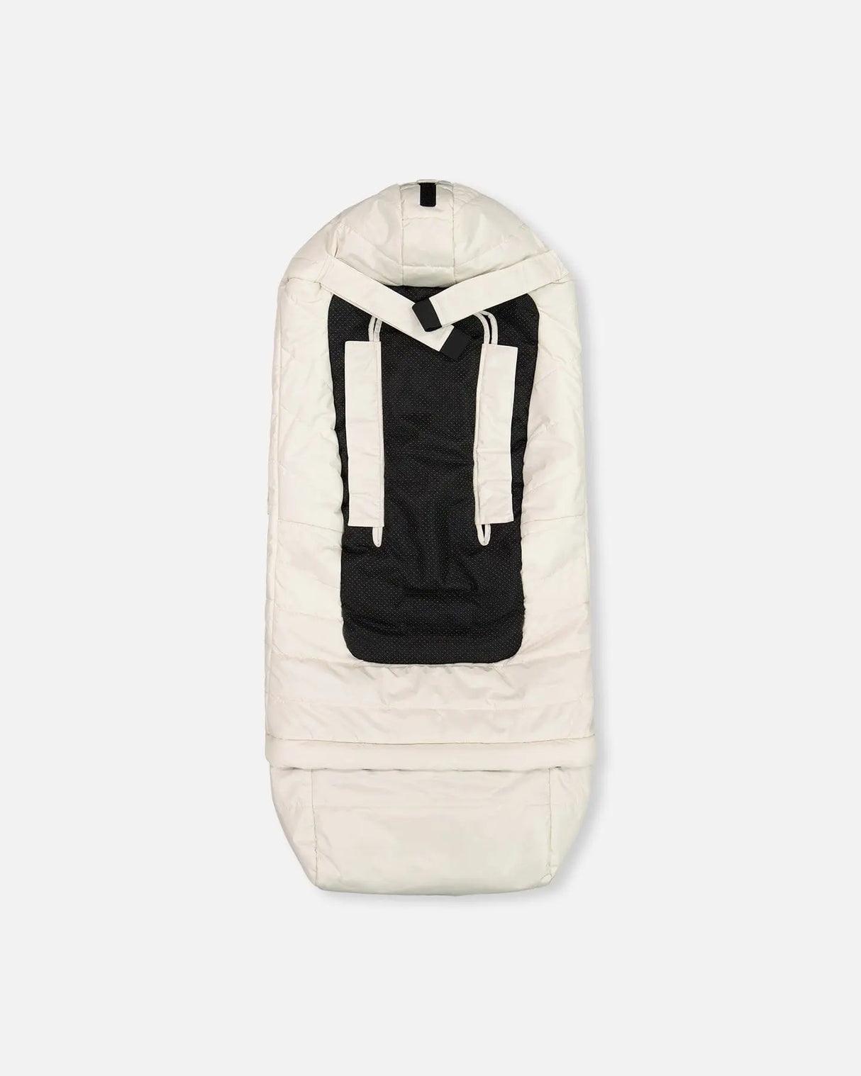 Evolutive Baby Footmuff Designed For Car Seat And Stroller Off-White | Deux par Deux | Jenni Kidz