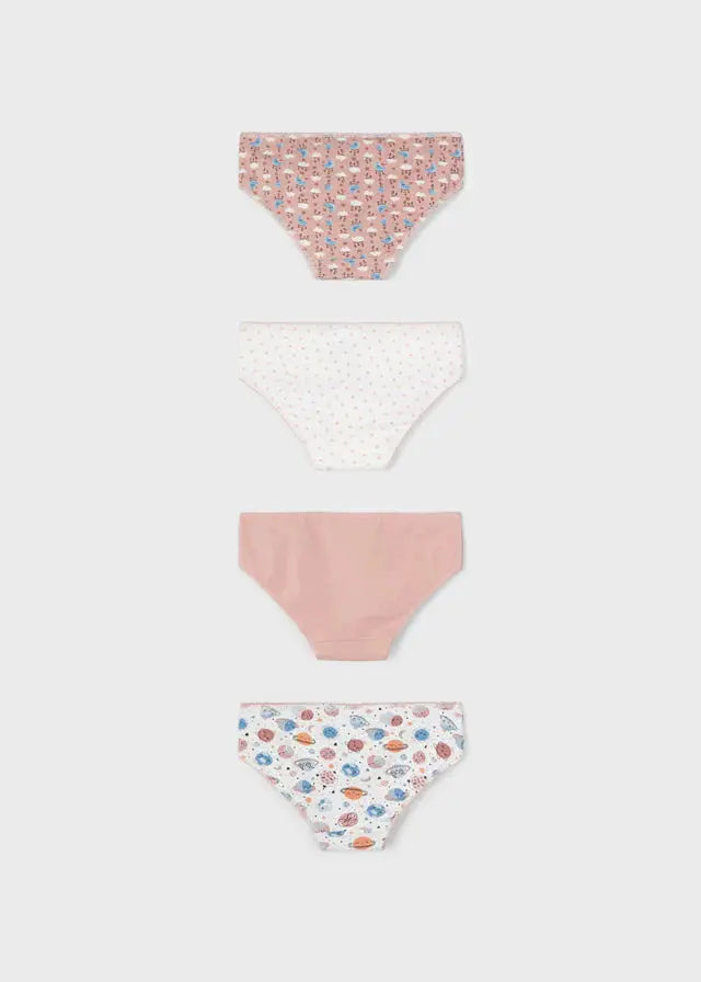 Girl's 4-Piece Underwear Set | Mayoral | Mayoral | Jenni Kidz