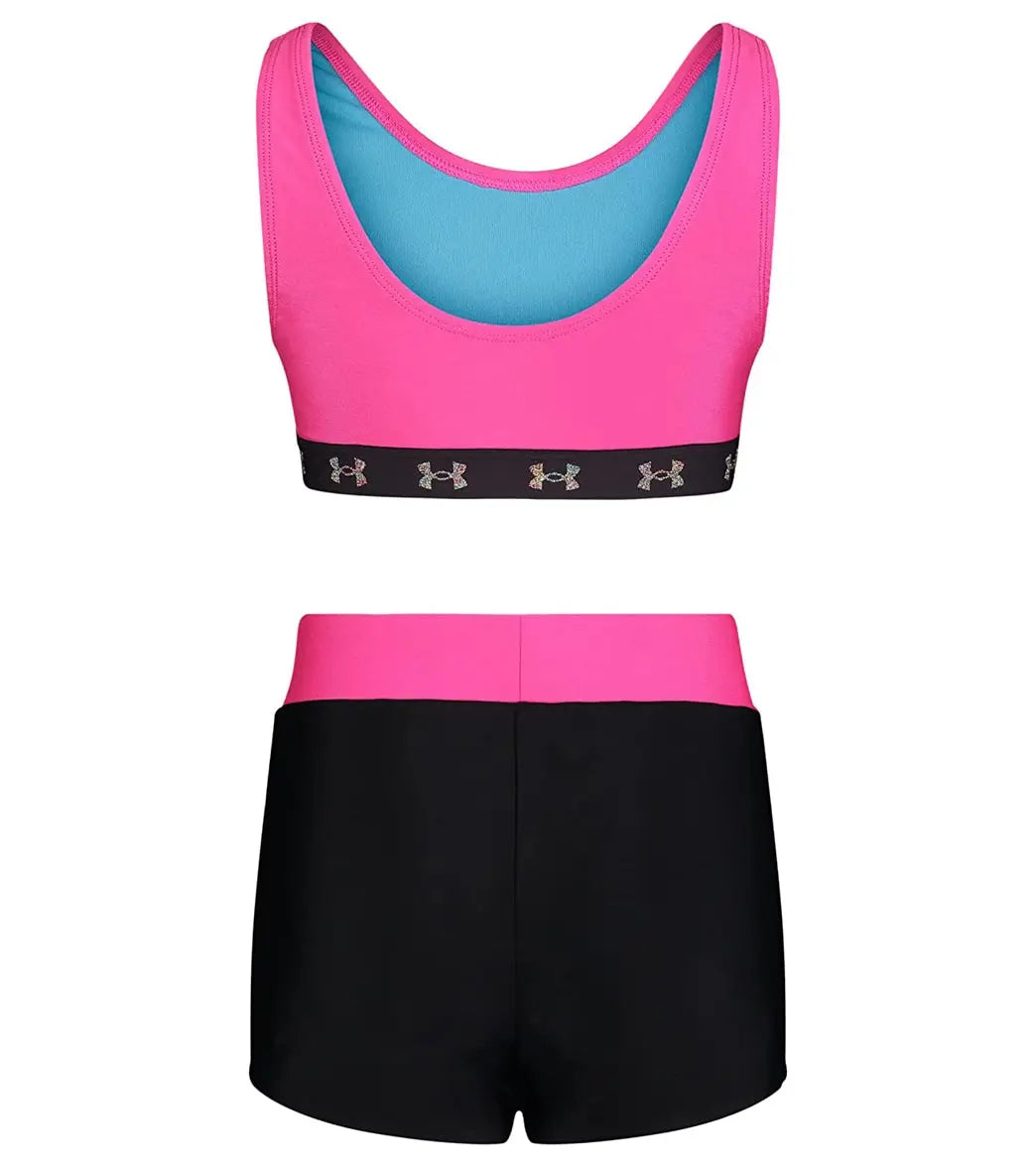Girls' Two Piece Swim Short Set | Under Armour | Under Armour | Jenni Kidz