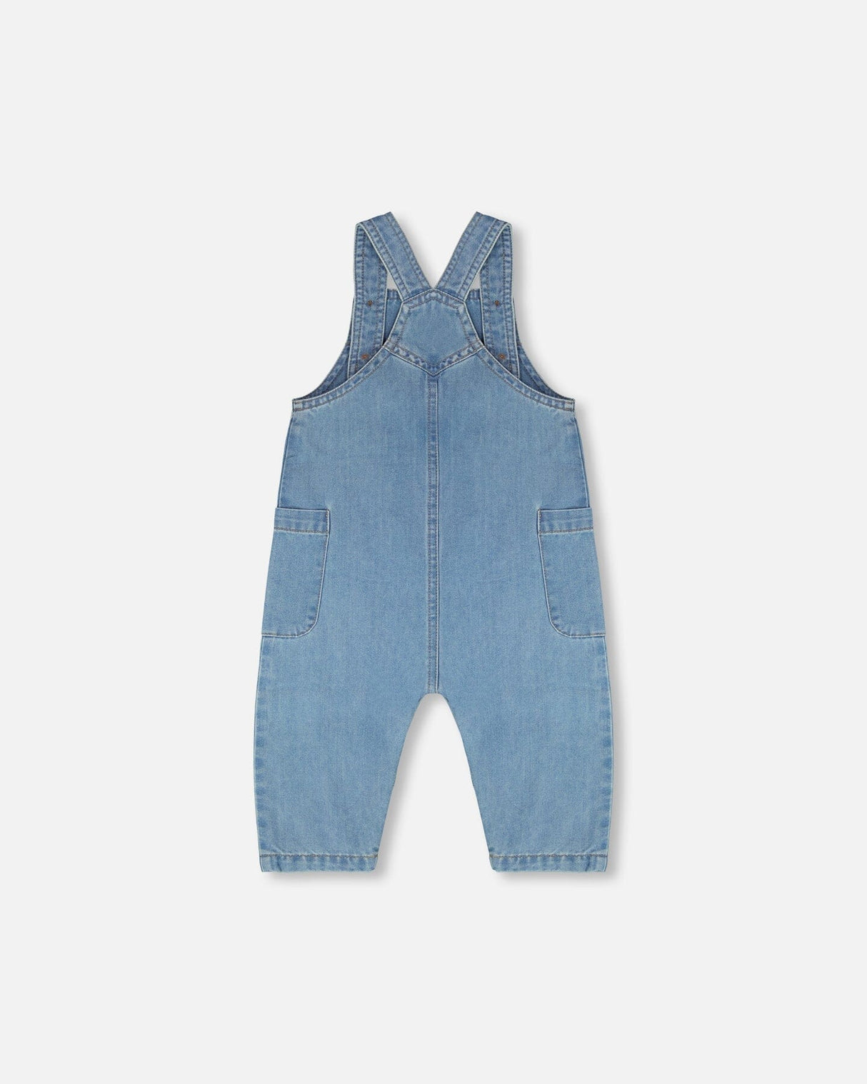 Light Blue Chambray Overall-1