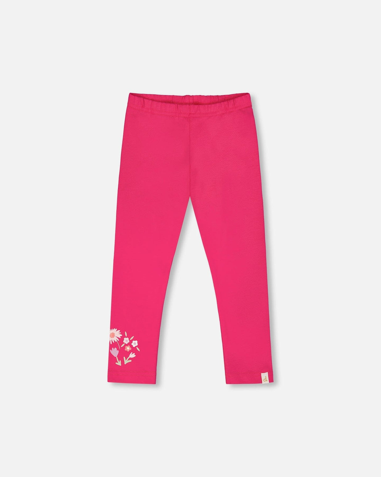 Organic Cotton Jersey Legging Pink-0