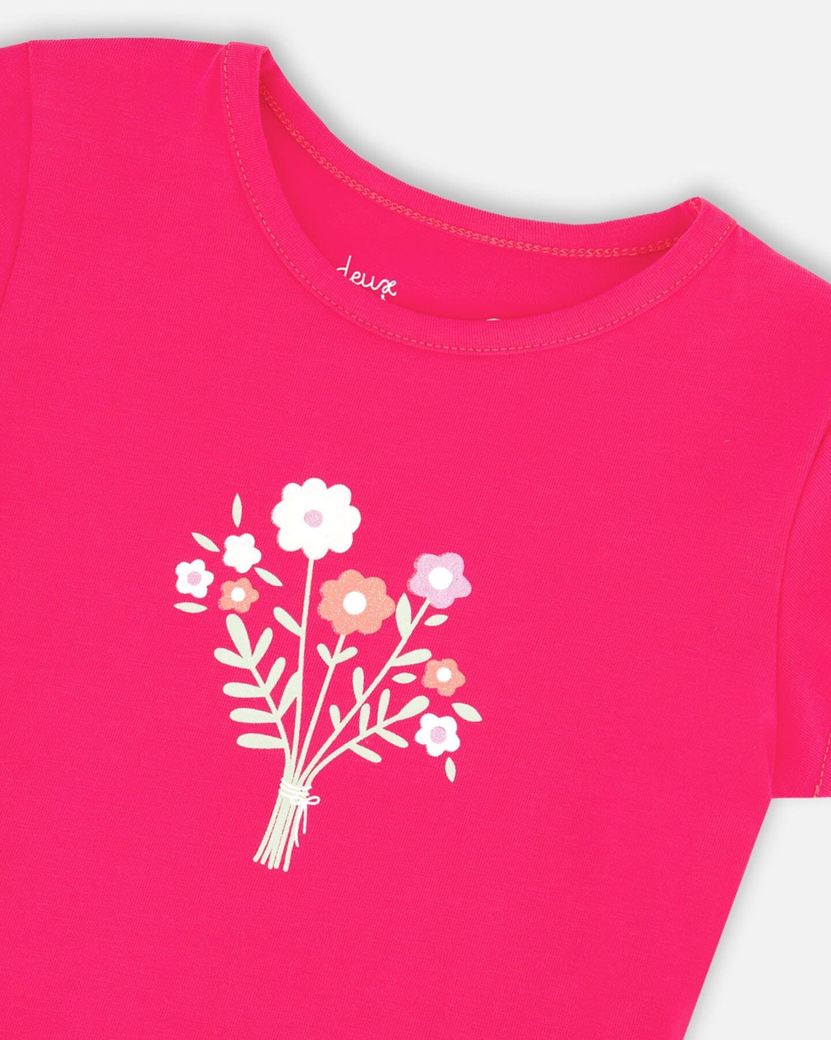 Organic Cotton Jersey T-Shirt Pink-3