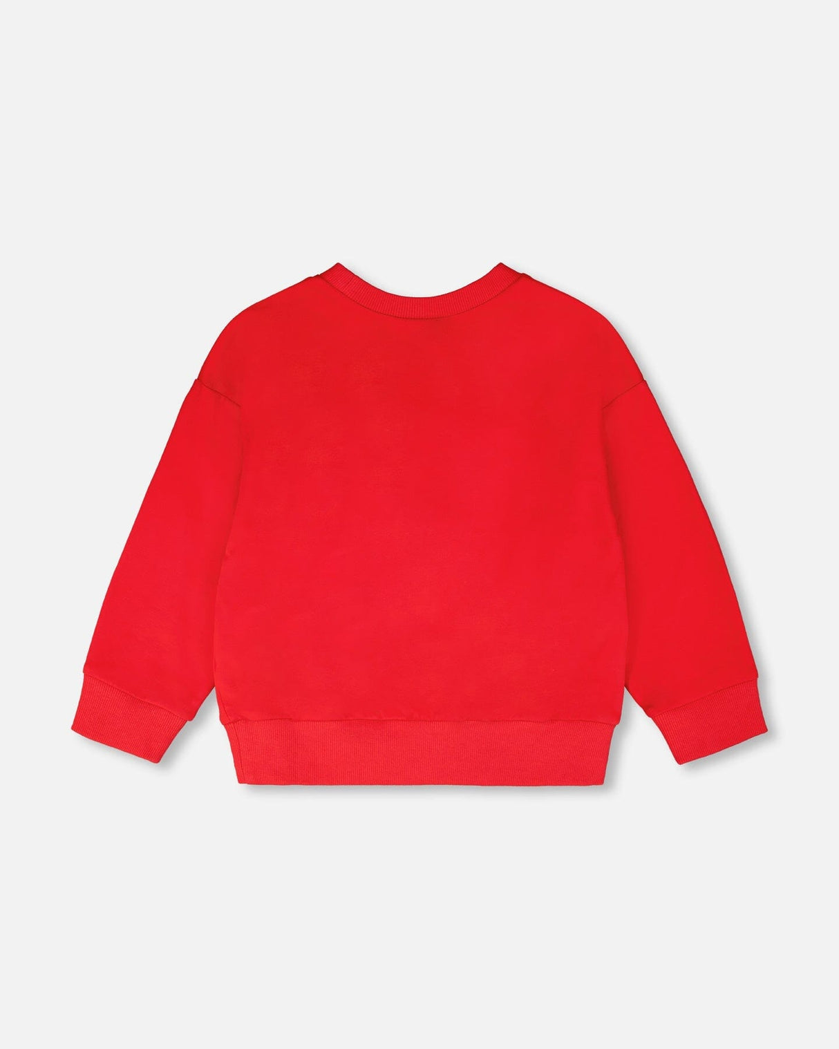 French Terry Sweatshirt Red-3