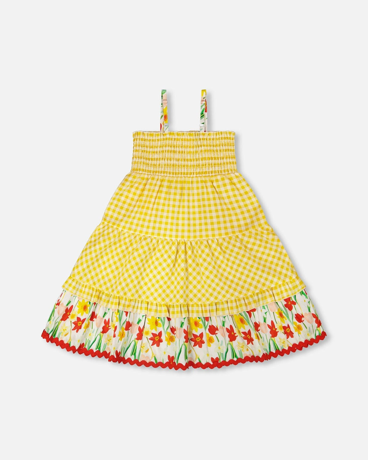 Sundress Yellow Gingham-2