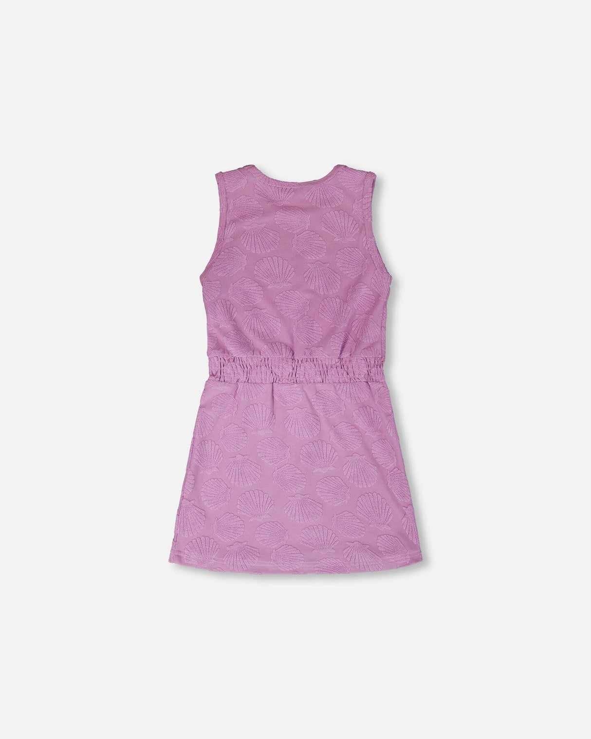 Terry Cloth Beach Dress Lilac-2