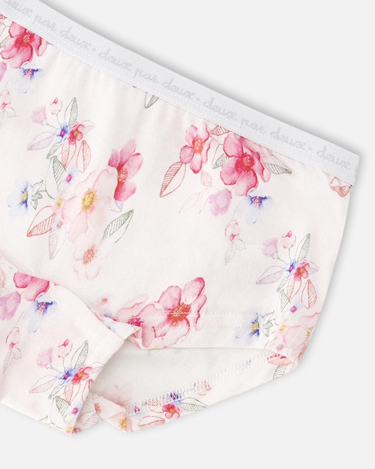 Printed Boyshort Panties (Pack Of 3) In Organic Cotton-1