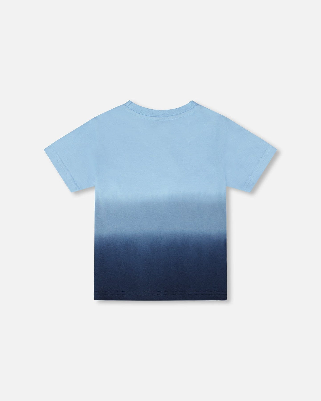Organic Cotton Short Sleeve T-Shirt Blue Gradient-2