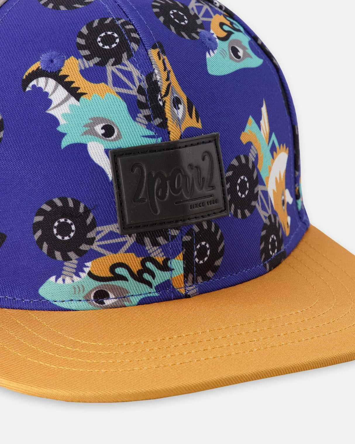 Cap Blue Truck Print-3