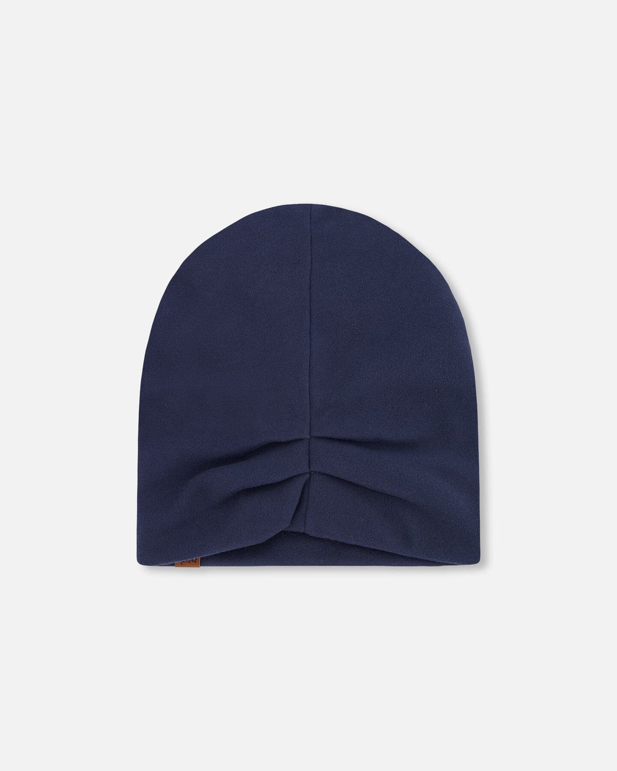 Stretch Jersey Beanie Navy Blue-2