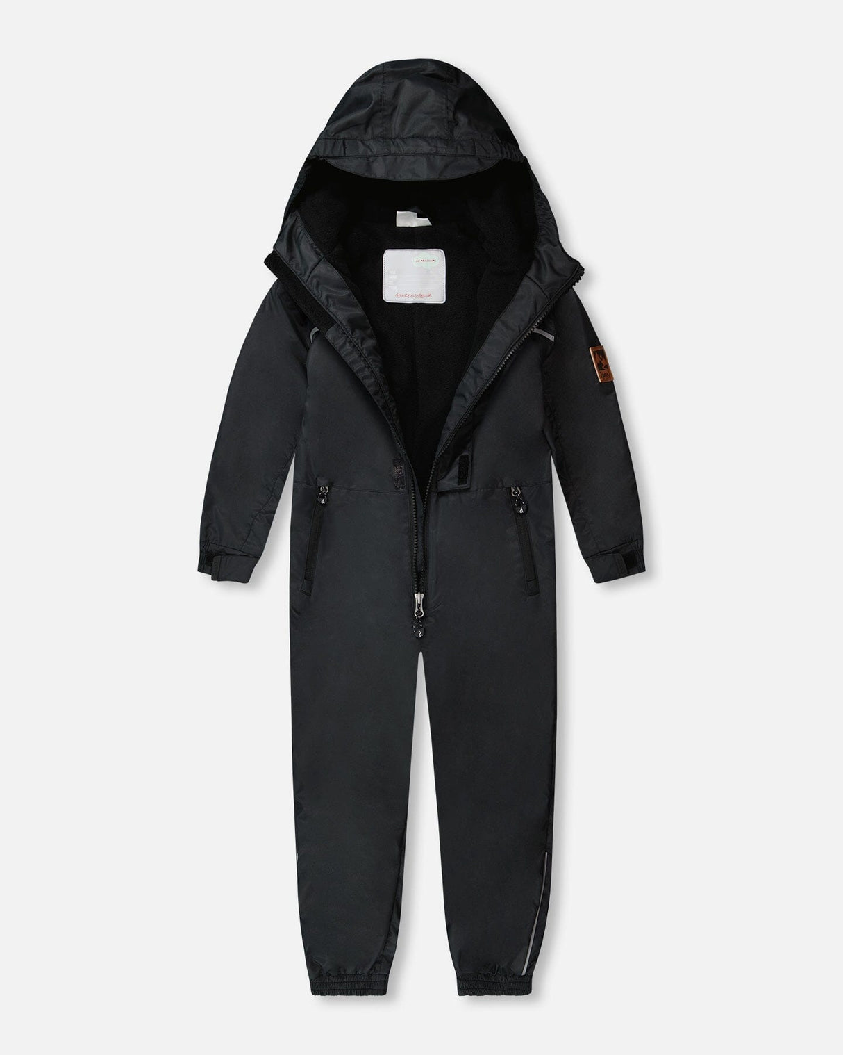 Kids Mid-Season One-Piece Outerwear Black-2
