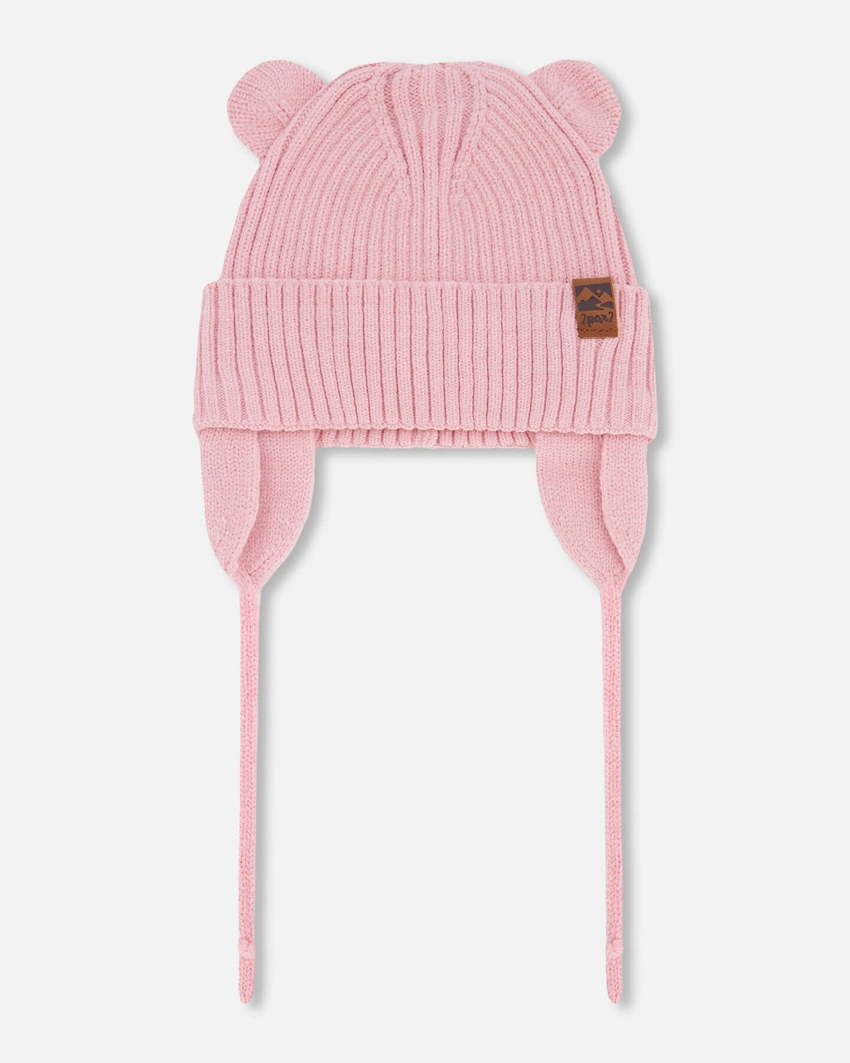 Baby Knit Hat Pale Pink-0