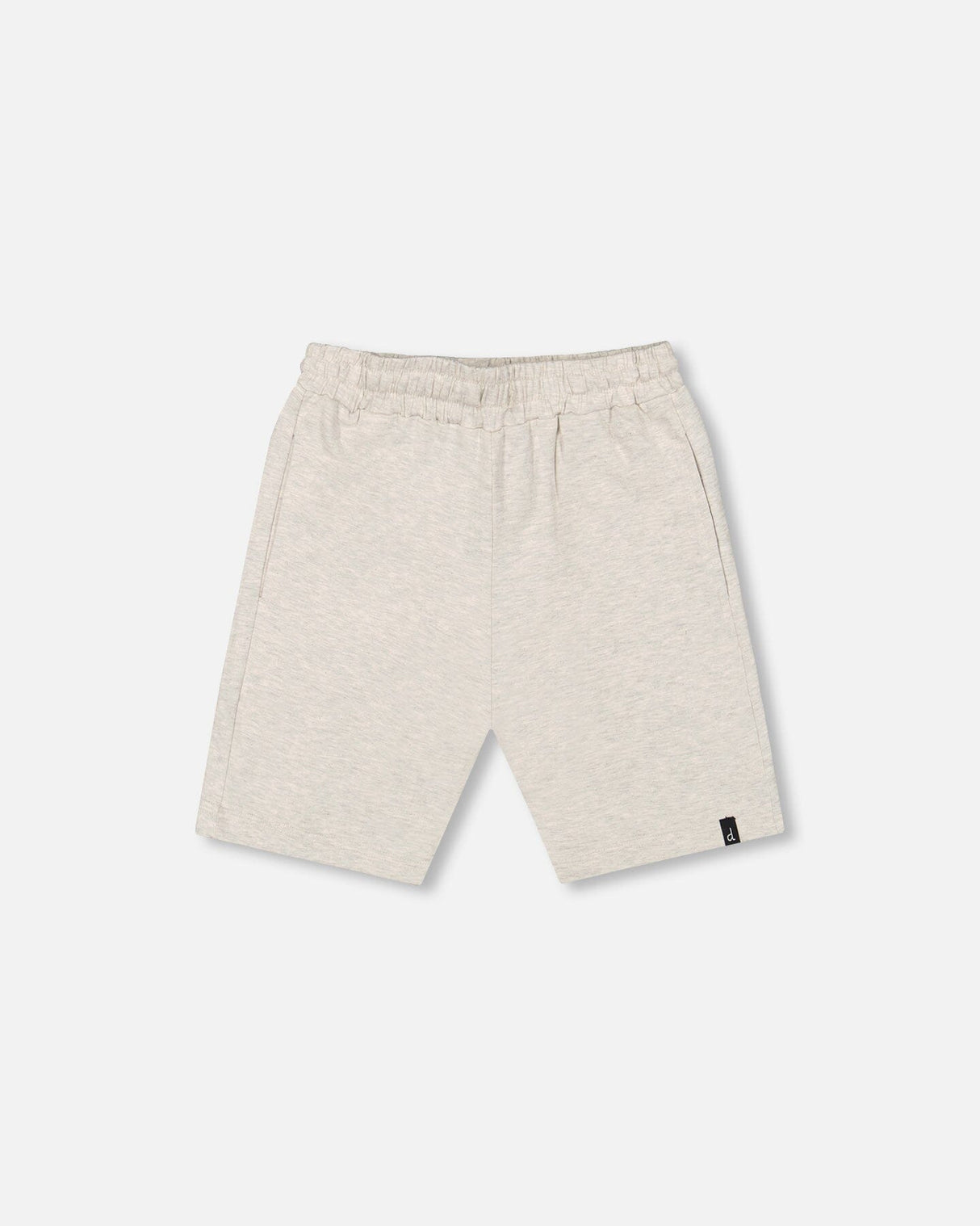 Organic Cotton Jersey Shorts Heather Grey-0