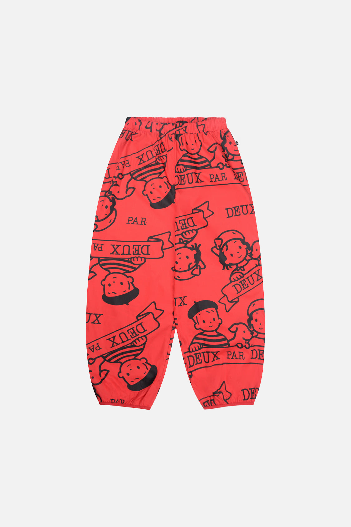 40th Anniversary Adult Printed Poplin Pant Poppy Red-0