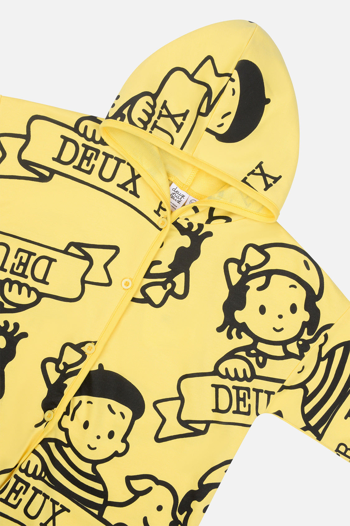 40Th Anniversary Printed Jersey One-Piece Honey Yellow-4