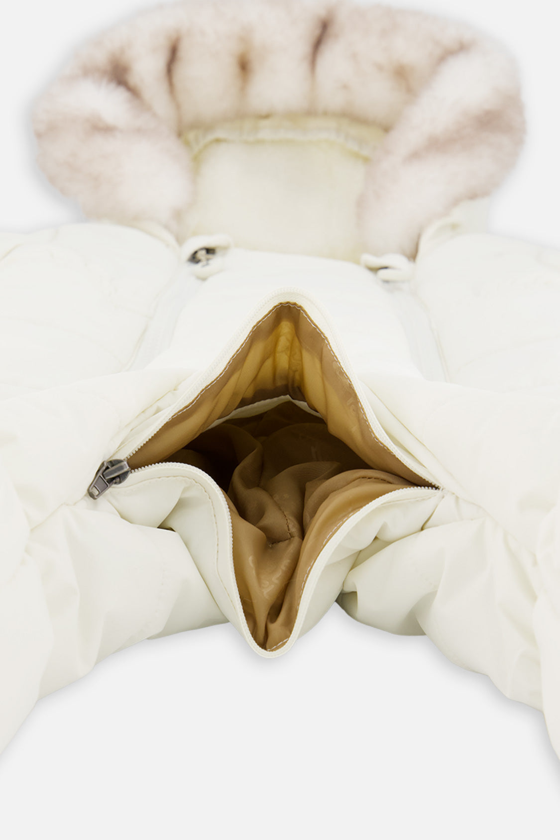Deux par Deux Off White -30°C baby winter snowsuit alternate product view