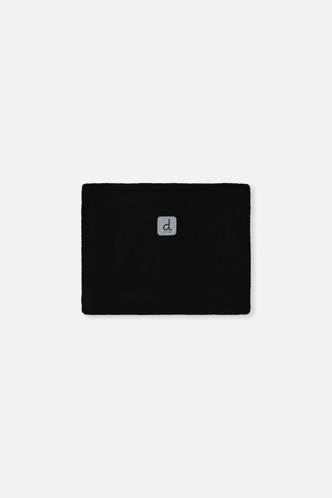 Deux par Deux boys PLAY snowsuit, all-black – black polar fleece neckwarmer included with the set