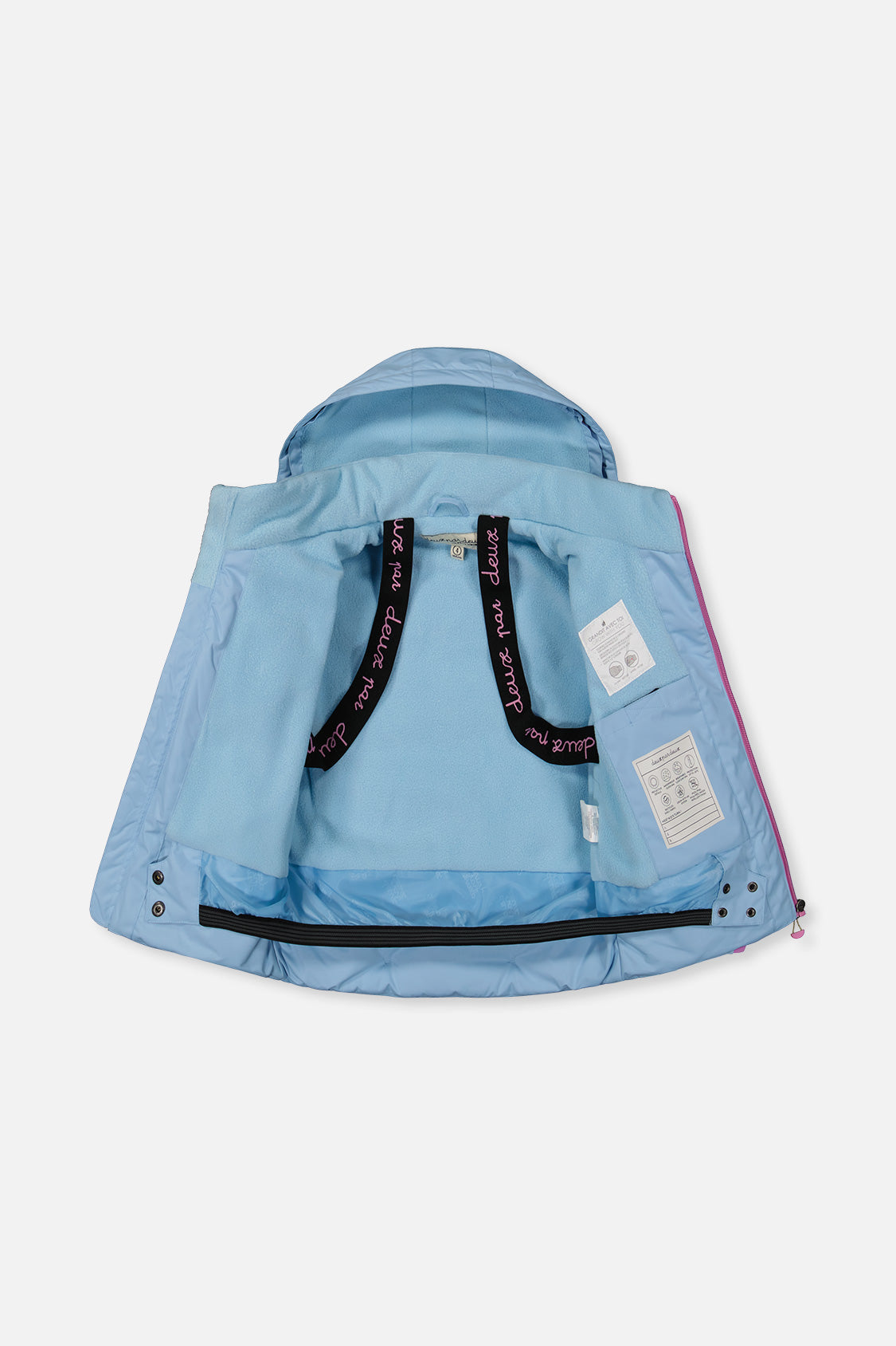 Girls PLAY two-piece winter snowsuit with Cordura reinforced knees and seat