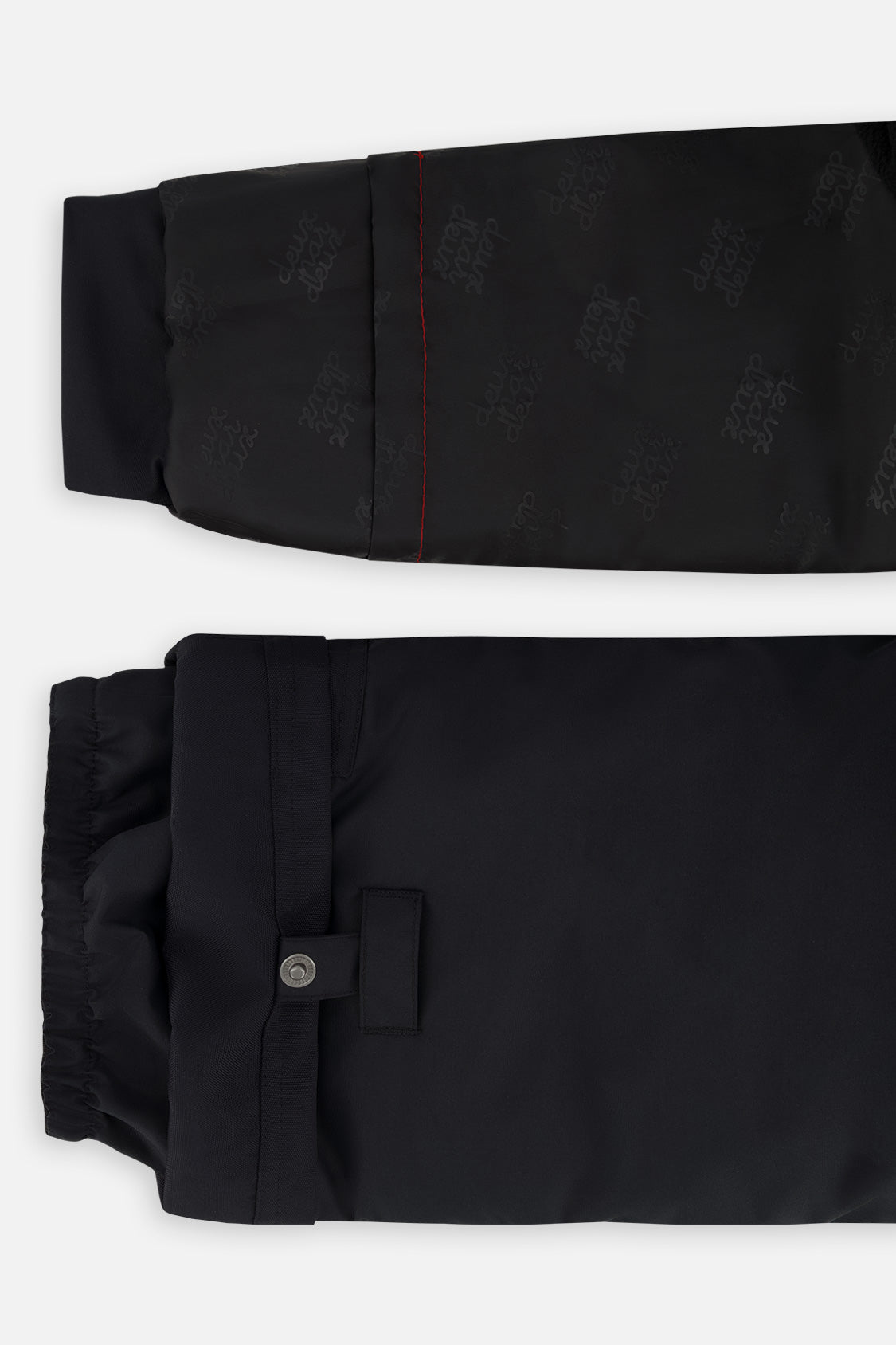 Deux par Deux Two Piece Play Snowsuit Black