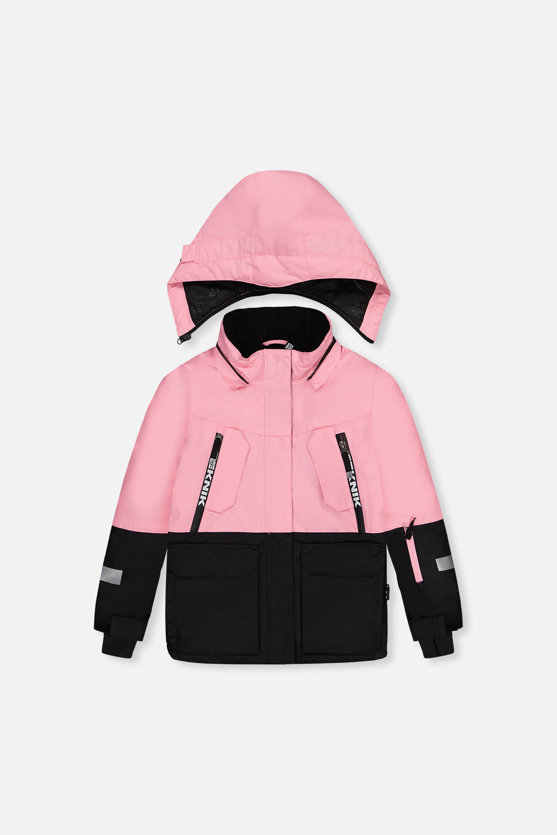 Deux par Deux pink TEKNIK jacket and snow pants alternate product view