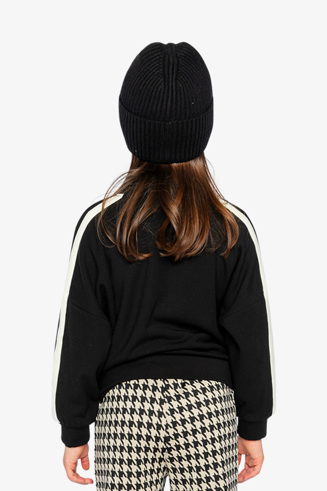 Lookbook: child in the Deux par Deux black milano zip jacket, third image