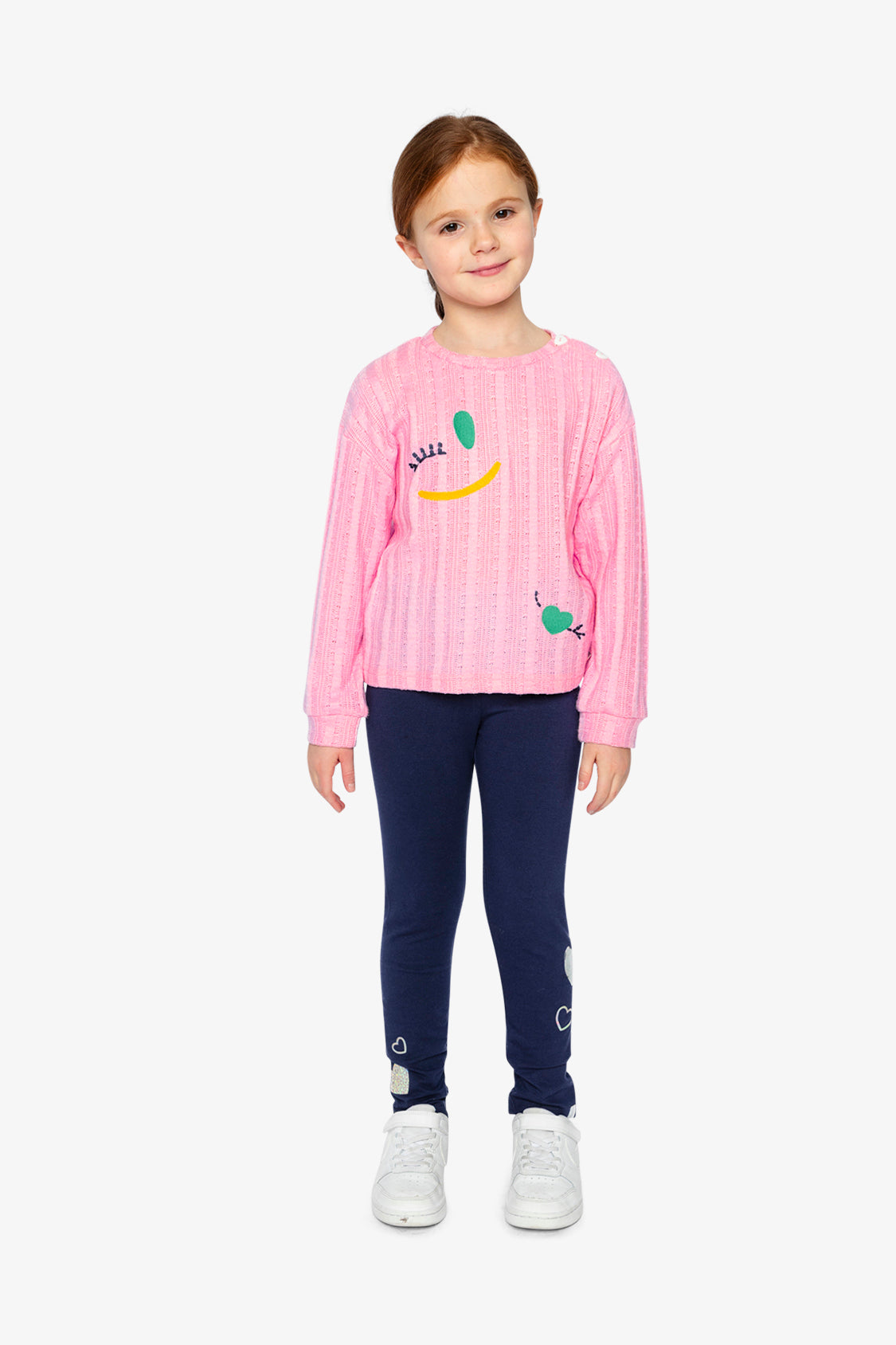Knit Top Pink-4
