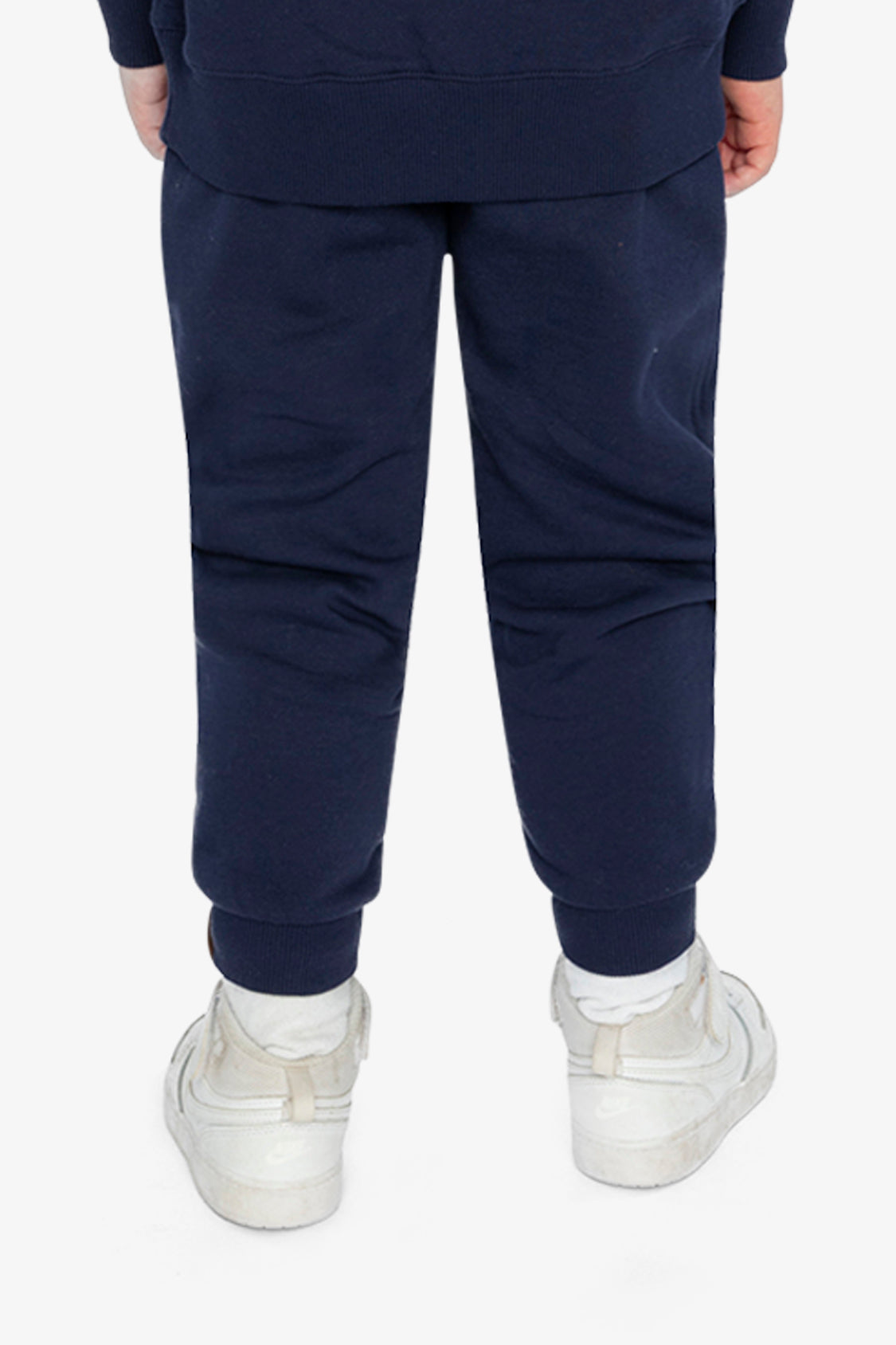 Fleece Sweatpants With Pockets Dark Blue-3