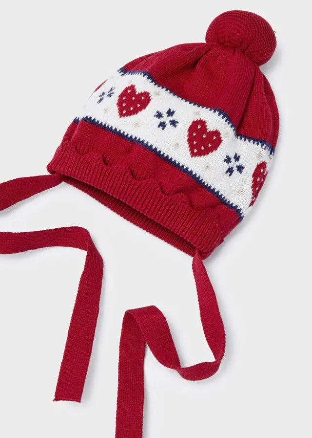 Knitted Baby Girls Dress With Hat - Mistletoe | Mayoral | Mayoral | Jenni Kidz