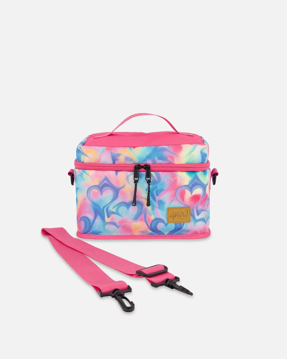 Lunch Box Rainbow Heart Print | Deux par Deux | Jenni Kidz