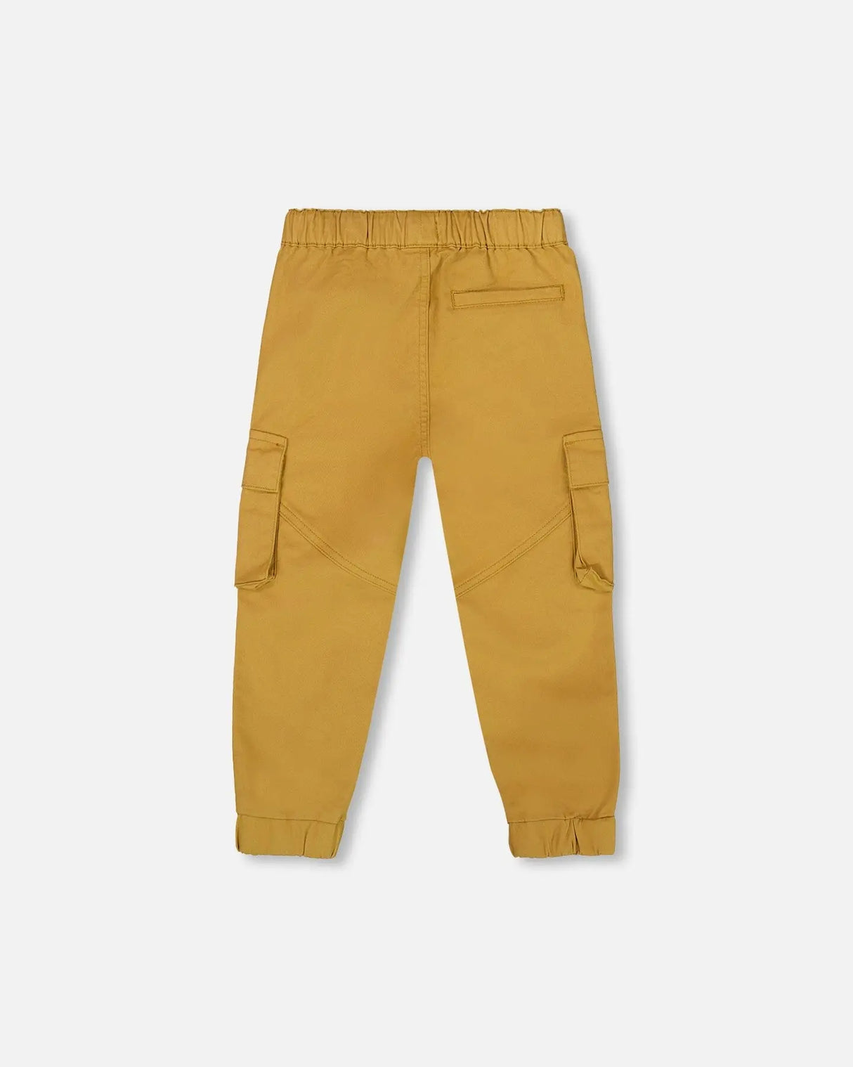 Twill Jogger Cargo Pants Ochre | Deux par Deux | Jenni Kidz