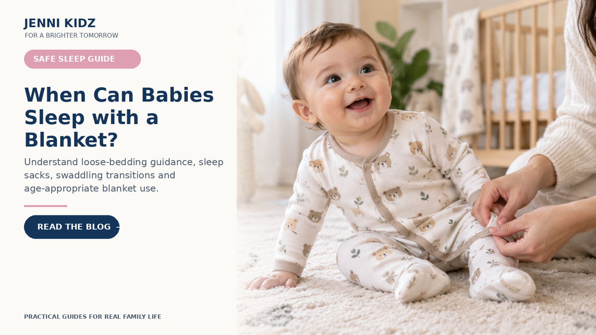 Baby sleep blanket guide covering loose bedding sleep sacks and age-appropriate use
