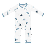 Zippered Romper in Dolphin | Kyte Baby