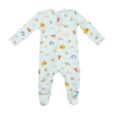 Two Way Zipper Footie - Inky Ocean | Angel Dear - Jenni Kidz