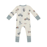 Two Way Zipper Romper - Vintage Motocycles | Angel Dear - Jenni Kidz