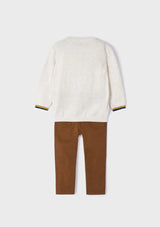 BOYS Long sleeved Sweater & Pant Set | Mayoral | Mayoral | Jenni Kidz