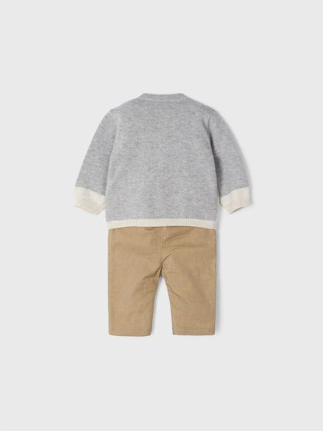 Baby Boy Sweater & Long Trouser Set - Luna Vig | Mayoral | Mayoral | Jenni Kidz