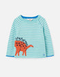 Baby Boys Blue Dino Sweater | Joules | Joules | Jenni Kidz