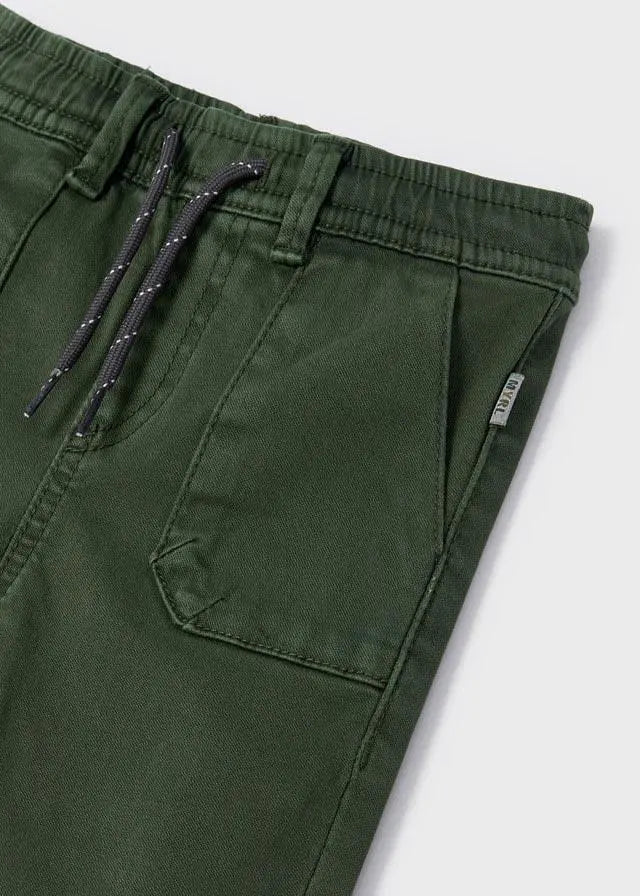 Baby Boys Twill Joggers - Hiedra | Mayoral | Mayoral | Jenni Kidz