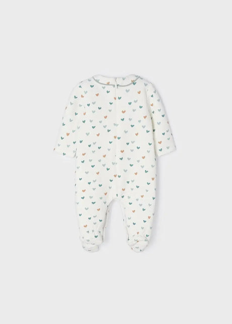 Baby Girls Padded Warm Cotton Romper | Mayoral | Mayoral | Jenni Kidz