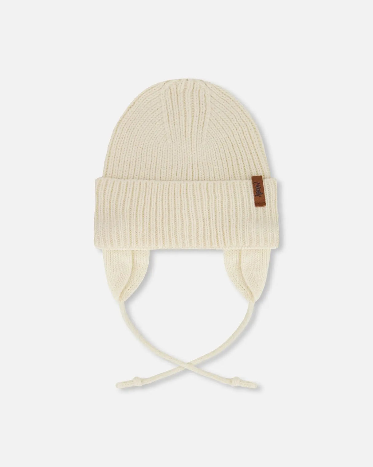 Baby Mid-Season Knit Hat Light Beige | Deux par Deux | Jenni Kidz