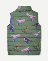 Boys Flip It Reversible Printed Gilet | Joules | Joules | Jenni Kidz
