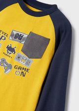 Boys Pajama Set - Oro Print | Mayoral | Mayoral | Jenni Kidz