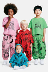40Th Anniversary Printed Poplin Pant Soft Pink-3