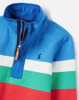 Captain Stripe 1/2 Zip Sweatshirt | Joules | Joules | Jenni Kidz